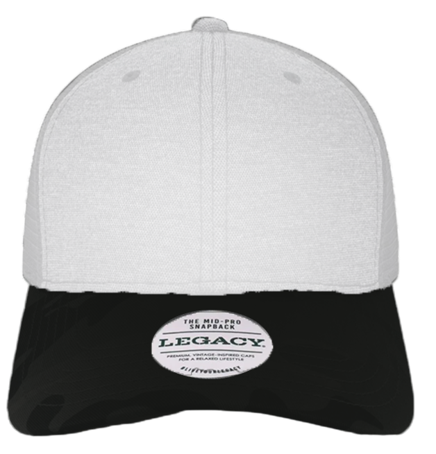 Black / White / Flat Embroidery