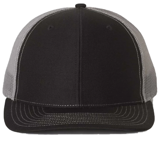 Grey / Black / Flat Embroidery