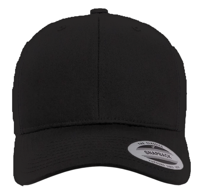 Black / Flat Embroidery