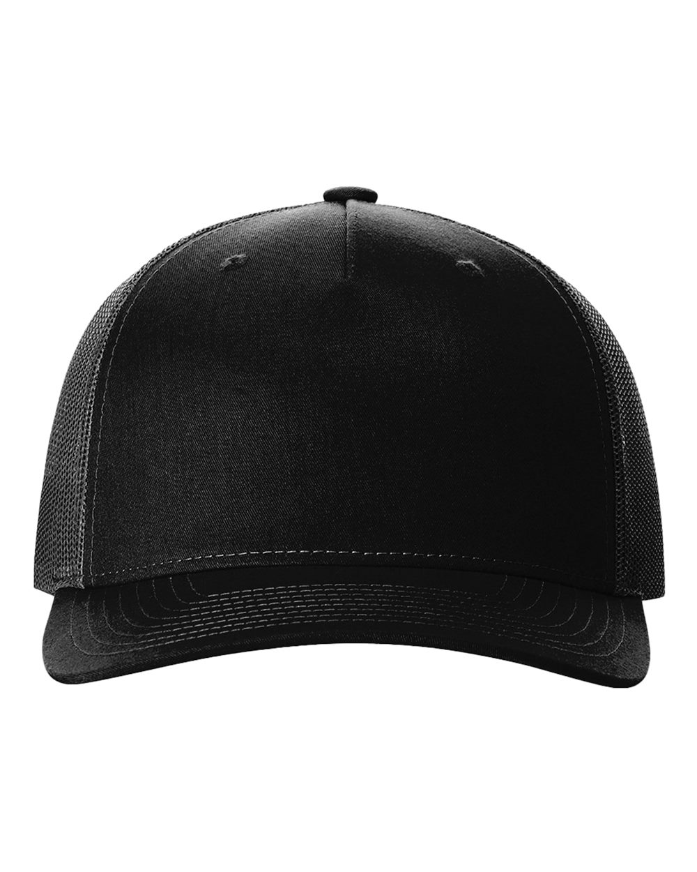 Black / Flat Embroidery