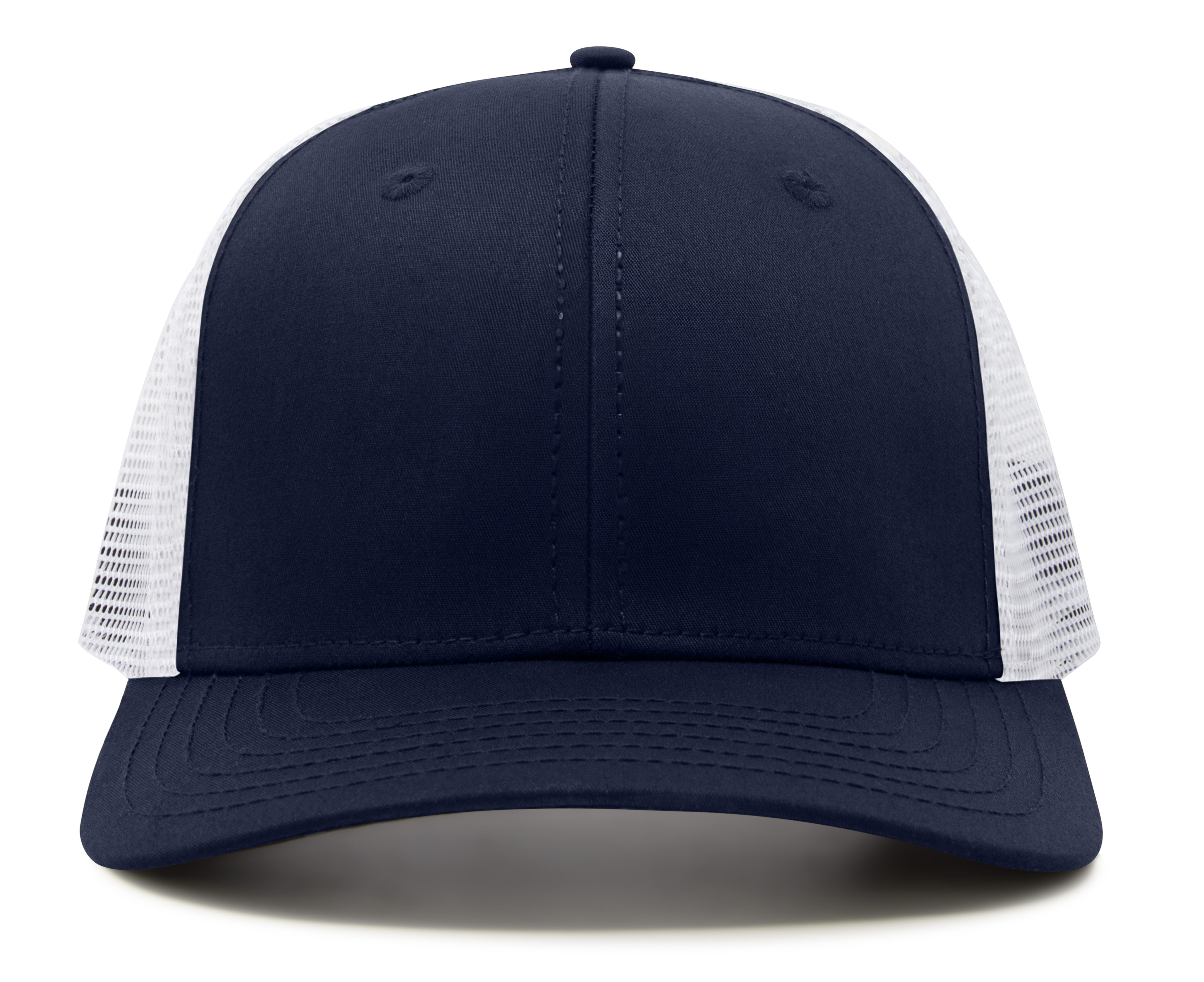 Navy/White / Flat Embroidery