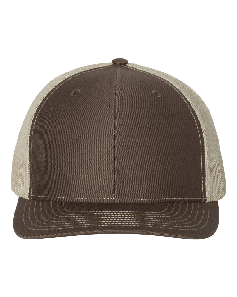 Brown/Khaki / Flat Embroidery