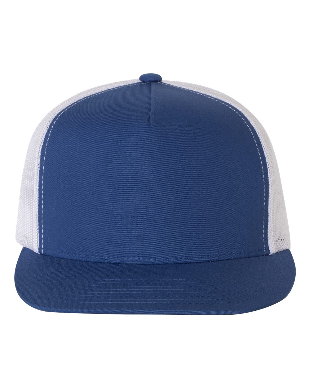 Royal/White / Flat Embroidery