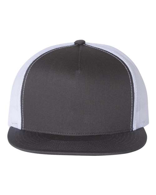 Charcoal/White / Flat Embroidery