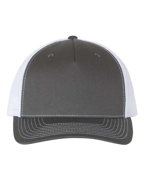Charcoal/White / Flat Embroidery