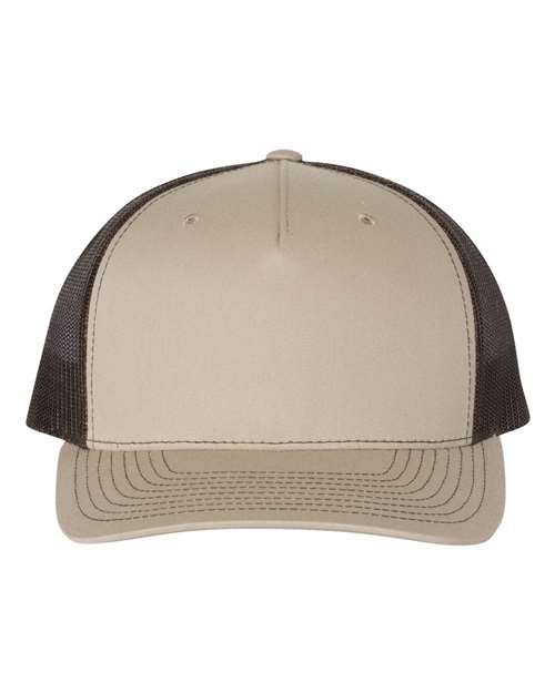Khaki/Coffee / Flat Embroidery
