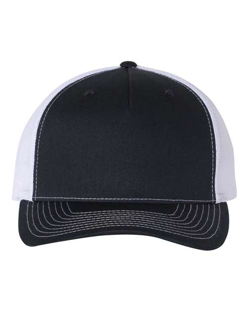 Navy/White / Flat Embroidery
