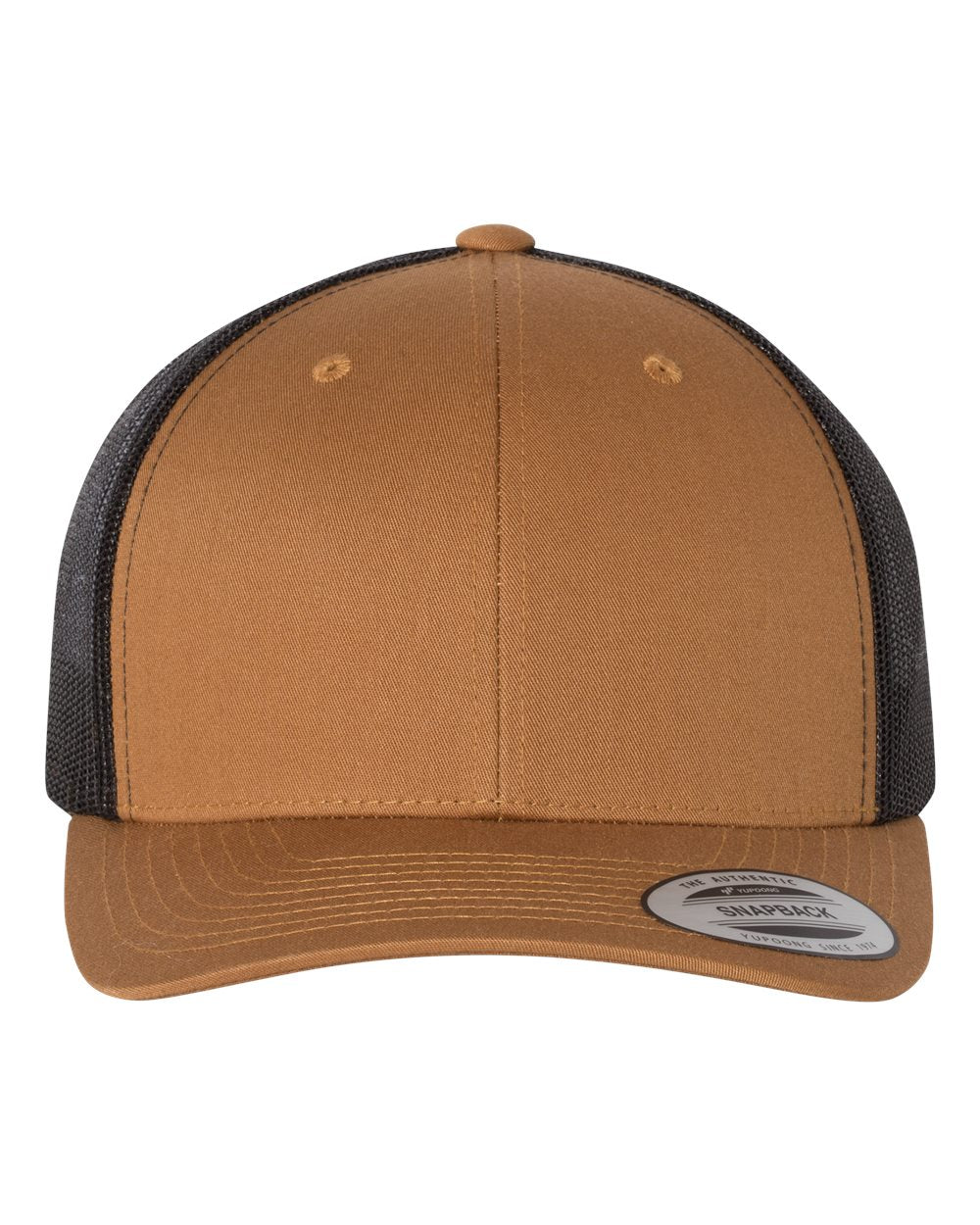 Brown/Black / Flat Embroidery