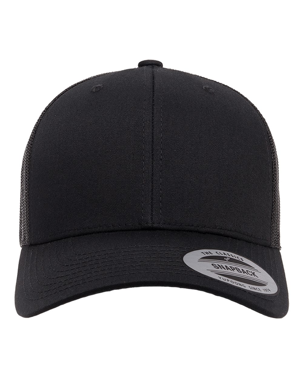 Black / Flat Embroidery