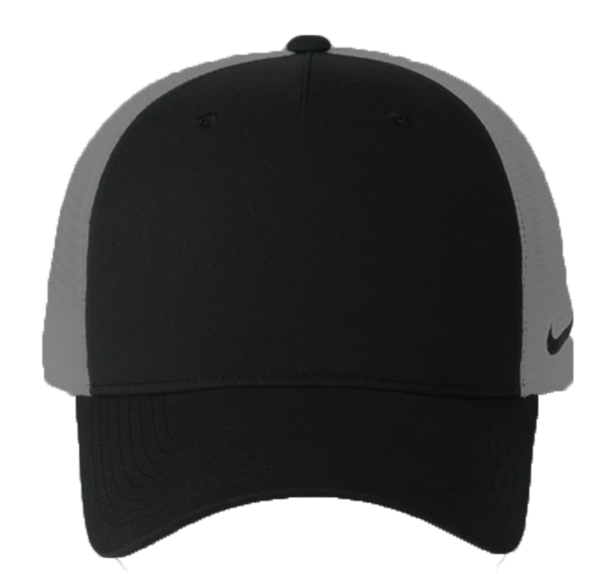 Black / Flat Embroidery