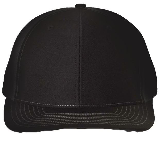 Black / Flat Embroidery