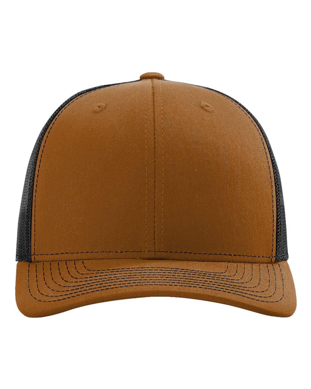 Carmel/ Black / Flat Embroidery