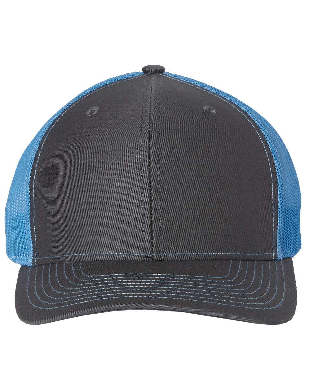 Charcoal/ Columbia Blue / Flat Embroidery