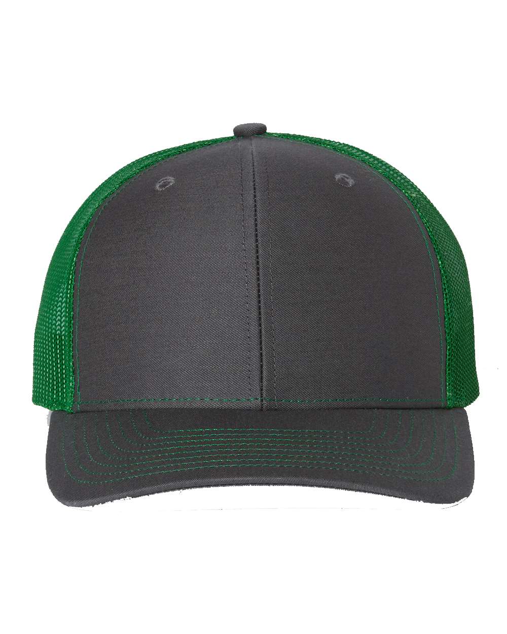 Charcoal/ Kelly / Flat Embroidery