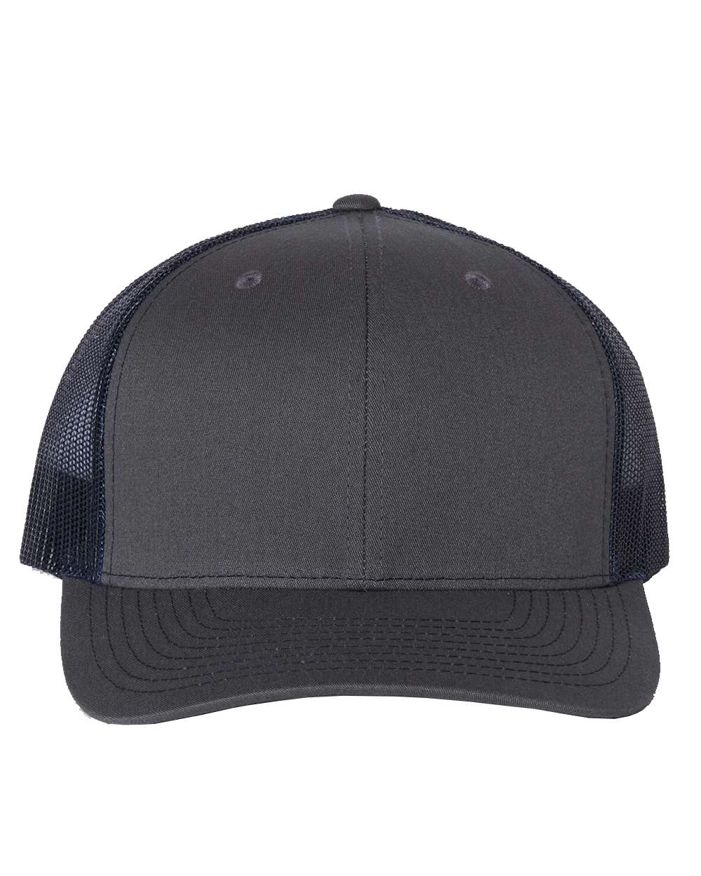 Charcoal/ Navy / Flat Embroidery